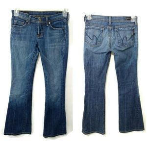 Citizens Of Humanity Blue Flare Jeans